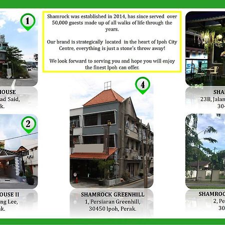 Shamrock Guest House II Ipoh Esterno foto